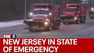 New Jersey remains in state of emergency ahead of winter storm