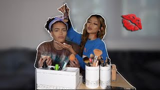 Letting My GIRLFRIEND DO MY MAKE UP... + FRIENDS REACTIONS !😭💄