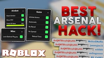 ARSENAL HACK | SILENT AIMBOT + GUN MODS & MORE [ROBLOX]