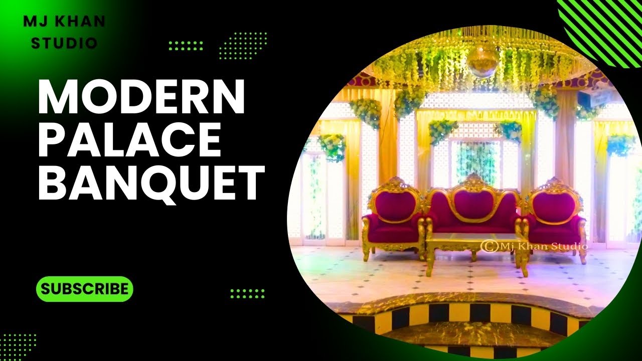 MODERN PALACE BANQUET | Largest Banquet Hall in North Nazimabad | Modern Palace (A) Ground Floor
