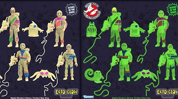 New Hasbro SDCC 2025 Exclusive The Real Ghostbusters Ecto-Glow Heroes Collector’s Set