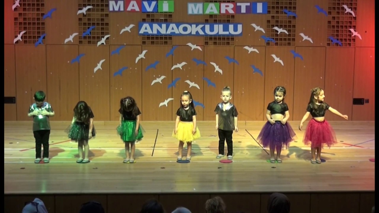 YIL SONU GÖSTERİSİ MAVİ MARTI ANAOKULU-GÜNAYDIN ÇOCUKLAR MODERN DANS