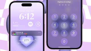 Como tener la PANTALLA DE BLOQUEO estilo IPHONE en ANDROID 2024 ☁
