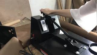 Royal press Flat heat press pressure adjustment way