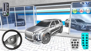 New Hyundai Palisade SUV in The New Showroom - 3D Driving Class Android Gameplay - 2025 - CarGame