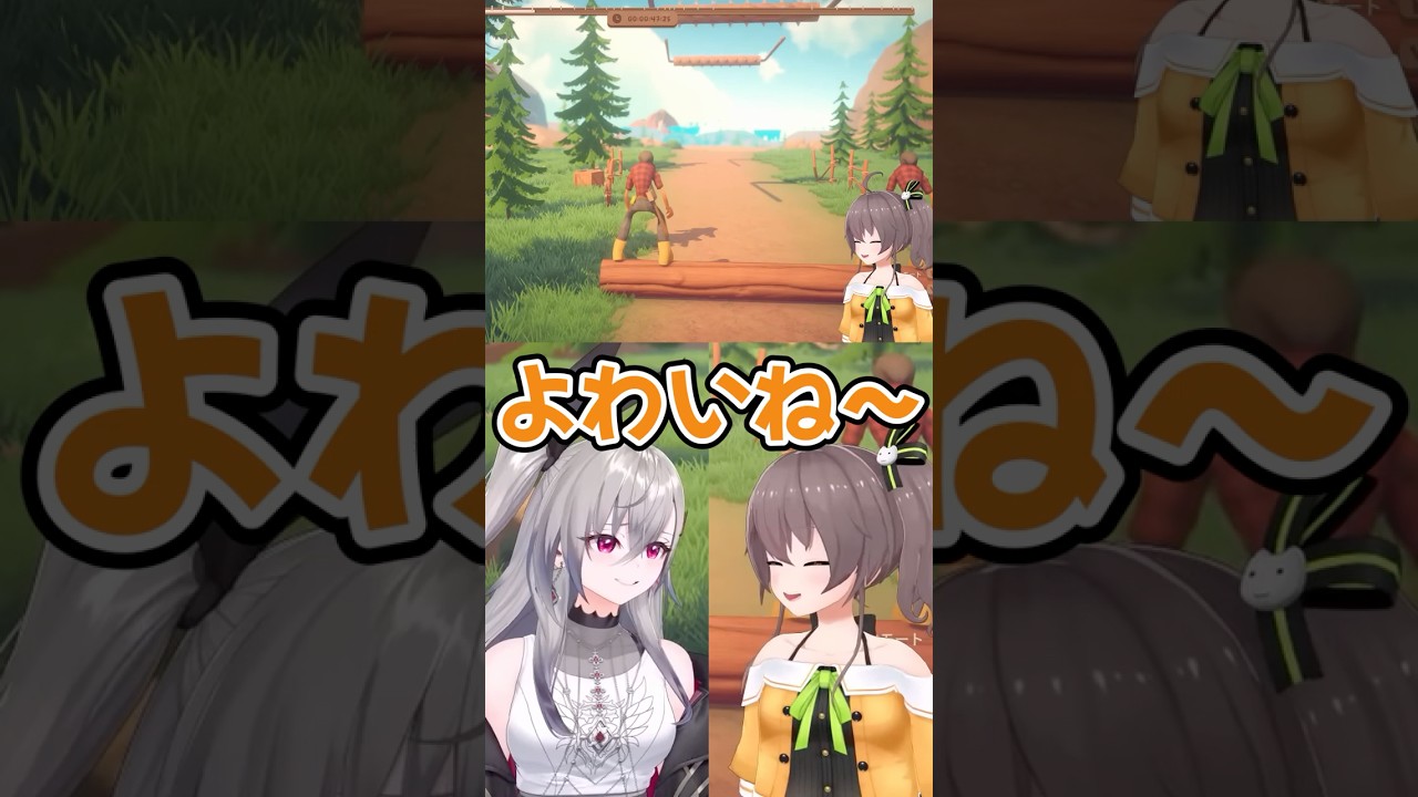 大縄跳びが飛べないリオナ【ホロライブ切り抜き/夏色まつり/響咲リオナ】
