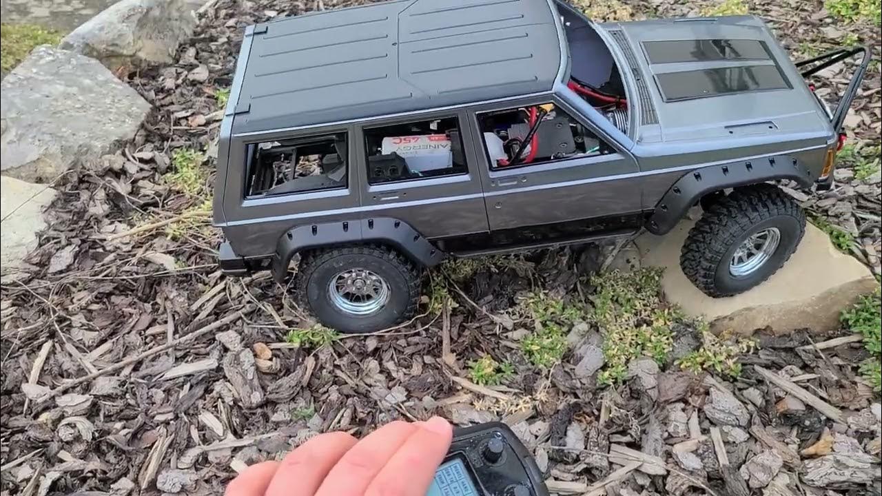 TRX4 Hobbywing Fusion PRO 2300kV super slow crawl incredible torque