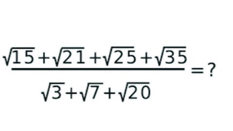 A Very Nice Math Olympiad Radical Simplification l advanced maths for competitive exams 