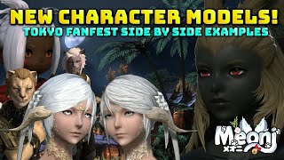 FFXIV: Graphics Update To Characters - Side By Side Comparisons