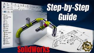 Don't Miss This: Create 3D Piping Models in SOLIDWORKS Easily