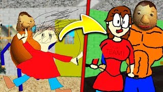 PLAYTIME AND BULLY GREW UP! (BALDI GOES TO COLLEGE) | Baldi's Basics Gameplay