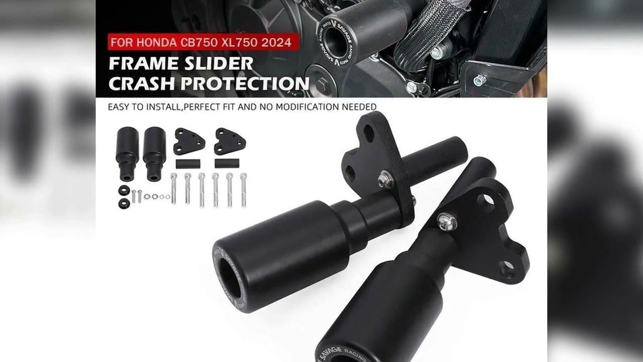 A must-have product! Frame Slider Engine Crash Protector For Honda CB750 Hornet 750 XL750 Transalp