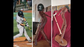 JUGADOR BEISBOL-BASEBALL PLAYER- Art surrealista amb arrels-Arte surrealista con raices-surreal art