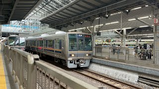 JR西日本207系未更新車　大阪駅発車