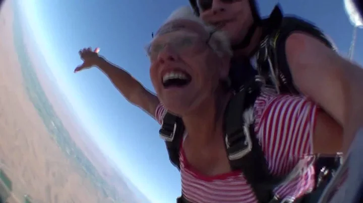 Connie Dial's Tandem skydive!
