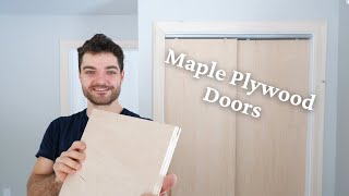 How to install Sliding Plywood Doors