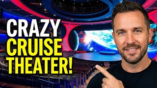 This Cruise Ship Theater Doesn't Look Real! 🎭