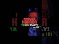 ROBLOX HORROR Games are the MOST INTENSE Experience!🔥😬