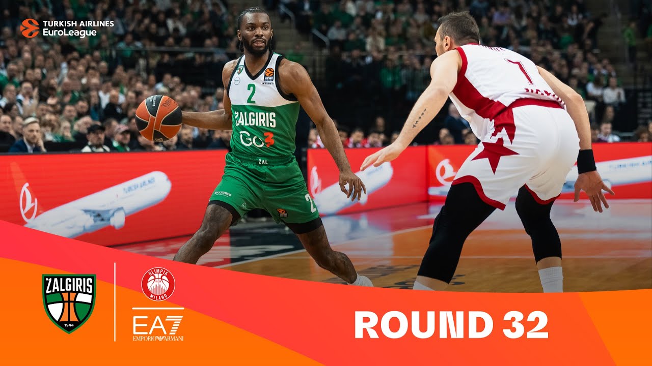 ZET: Zalgiris Kaunas - Olimpia Milano Videosu