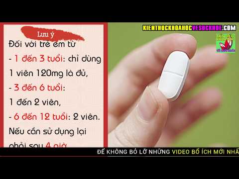 Hướng dẫn sử dụng thuốc tây giảm đau hạ sốt không phải ai cũng biết