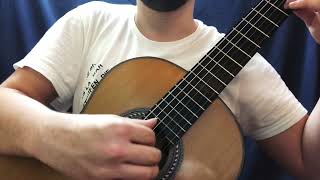 Video thumbnail of "O’Sole Mio for guitar (E.Di Capua/F.Tarrega)"