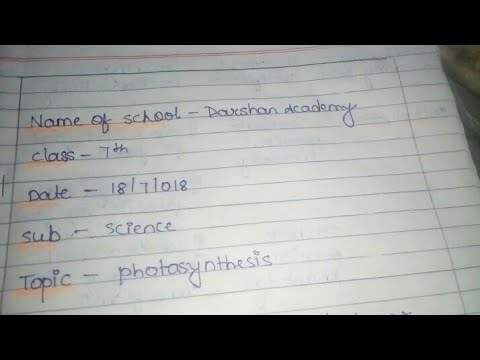 Photosynthesis lesson plan/science lesson plan/b.ed lesson plan/ nios lesson plan