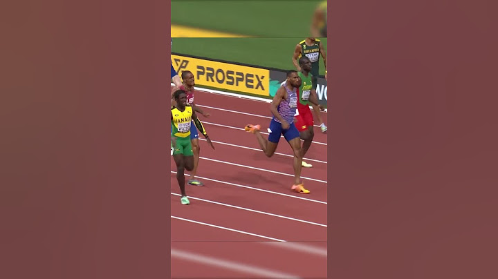 Incredible home straight from 🇯🇲's Watson in 400m final 🔥 #athletics #worldathleticschamps #jamaica