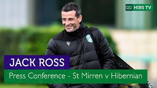 SMFCvHFC | JACK ROSS PRESS CONFERENCE