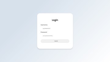 How To Make a Login Form in HTML and CSS