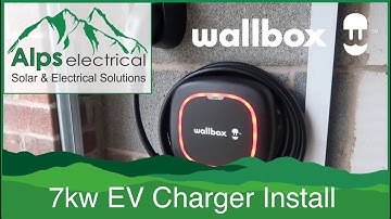 Wallbox Pulsar MAX 7.4KW EV Charger Installation