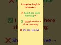 🚫 Common Mistakes → ✅ Correct English 💡✨