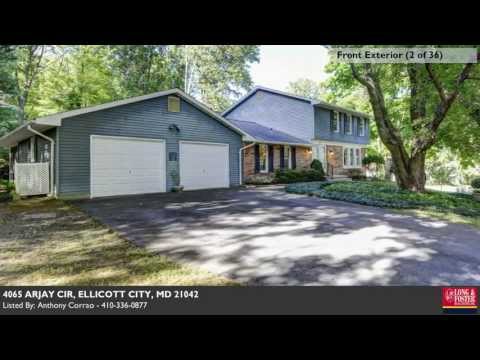 4065 ARJAY CIRCLE, Ellicott City, MD home video tour