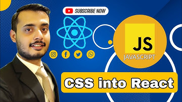 Import CSS into React Components | Full Stack Web Development with Javascript