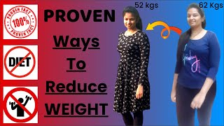 Loose WEIGHT Without DIET or EXERCISE | Weight Loss | Telugu | BEST TIPS