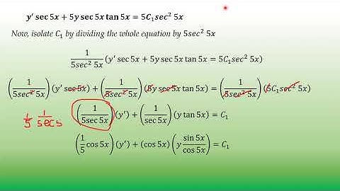 Differential Equations - Elimination of Arbitrary Constants Part 2 (Formation of DE)