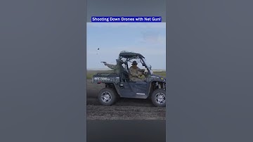 Soldiers Train with Net Launcher Gun To Counter FPV Drones!