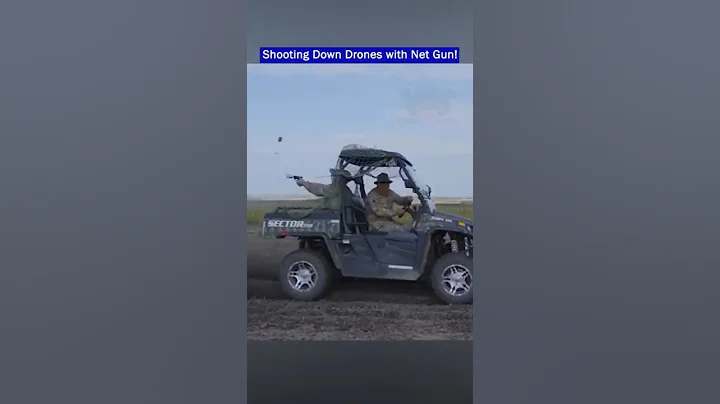 Soldiers Train with Net Launcher Gun To Counter FPV Drones!