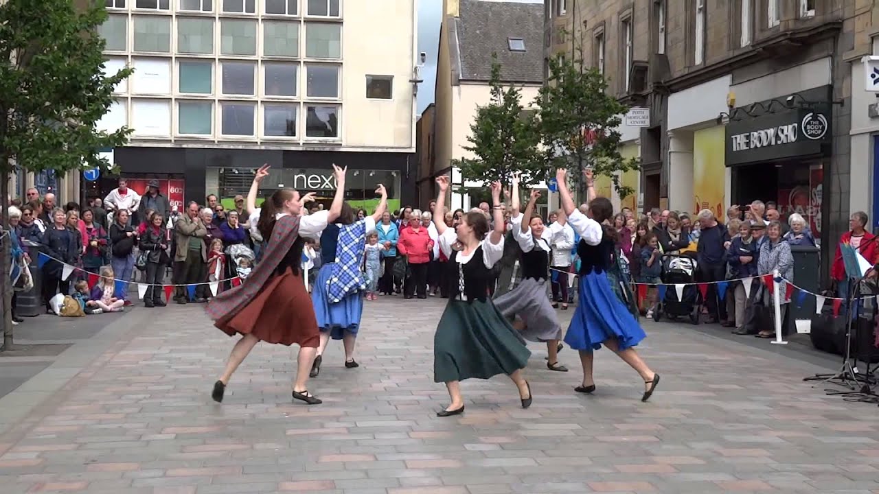 Scottish Highland Dancing International Folk Dance Festival Perth  Perthshire Scotland - YouTube