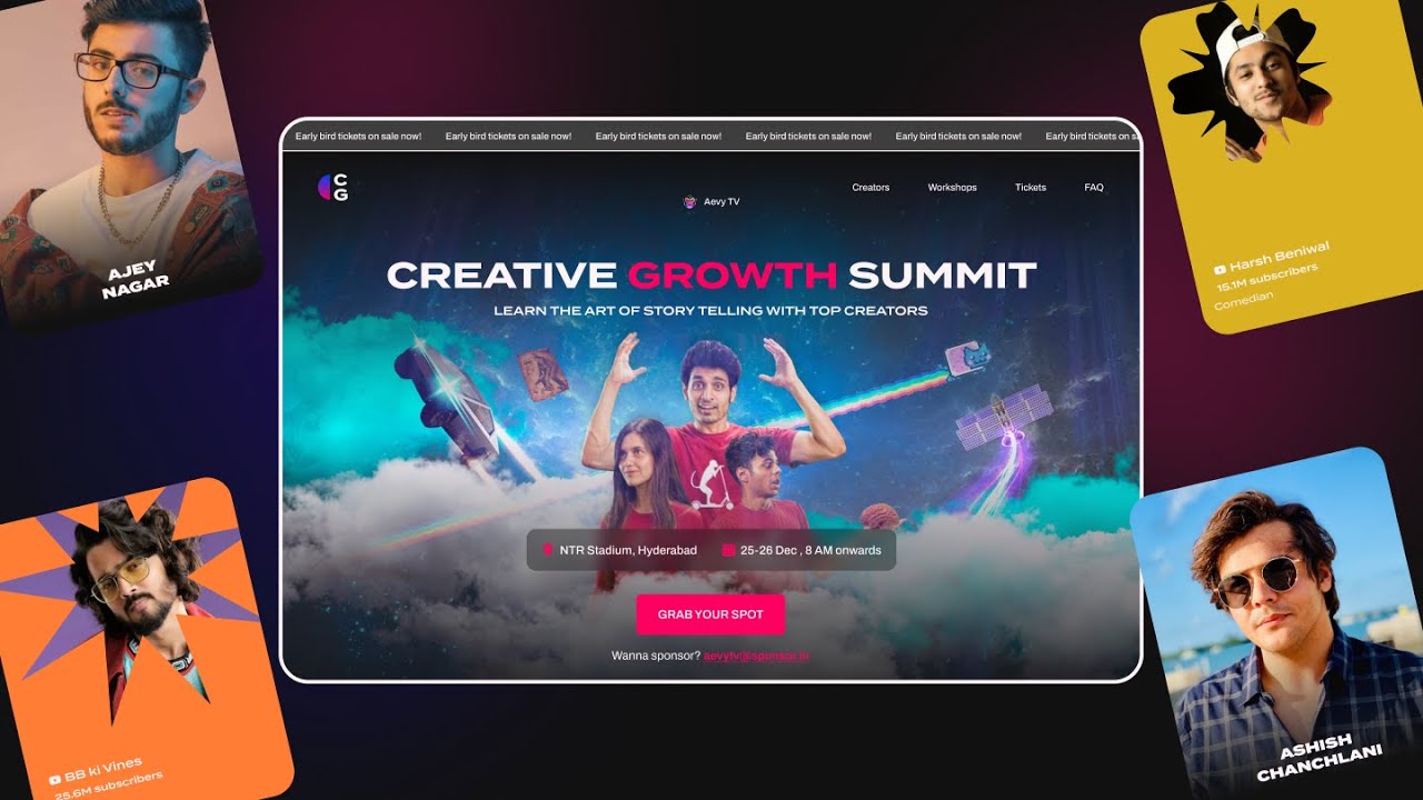 Creative Growth Summit - A UI/UX Case Study - YouTube