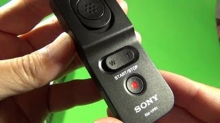 SONY リモートコマンダー RM-VPR1 - YouTube