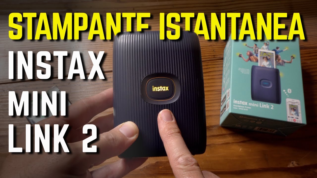 STAMPANTE ISTANTANEA SMARTPHONE recensione INSTAX Mini Link 2 