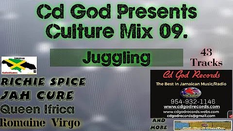 REGGAE _ CULTURE MIX, Richie Spice, Queen Ifrica, Jah Cure, Gyptian, (43 Tracks).