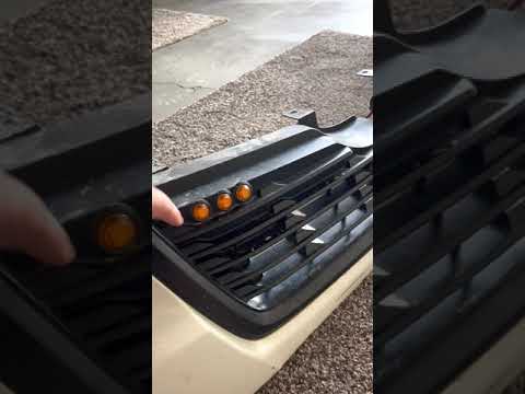 How To DIY Amber Grille Lights Subaru @MatthewHeiskell