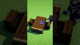 Minecraft Build Tips: Dining Table #shorts