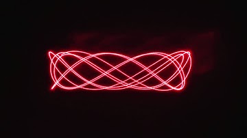 Laser Lissajous Patterns