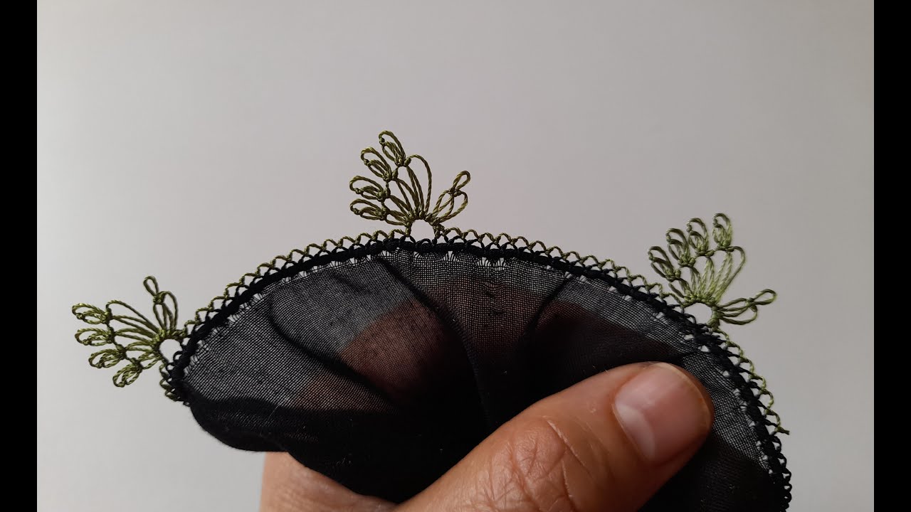 İğne oyası modeli (Needle Lace) YouTube