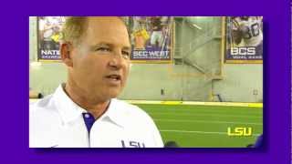 LSU's "ASK 5": COACH LES MILES