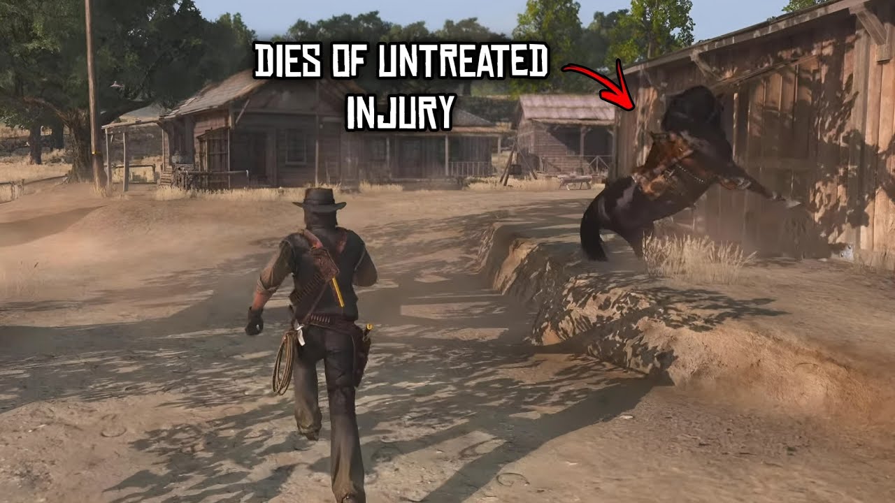 Rdr1 Detail This is what happens if a horse is seriously wounded