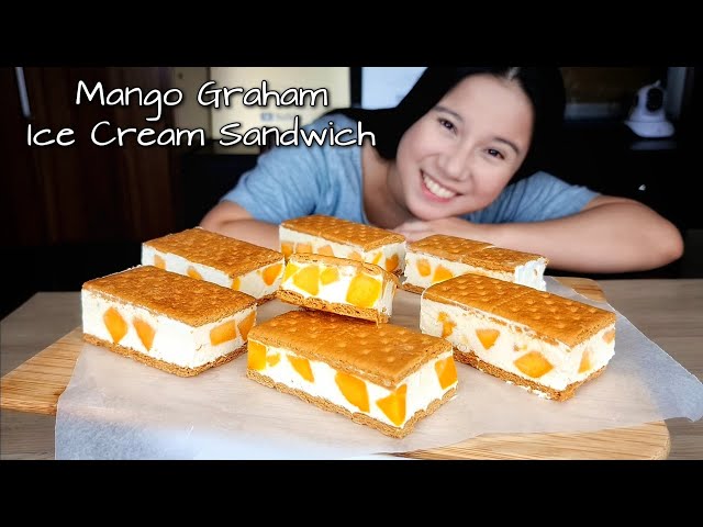 Trending Mango Graham Ice Cream Sandwich Gawin Natin Sa Tag Init❗ Pwedeng Pang Negosyo❗ Ngayon Na❗