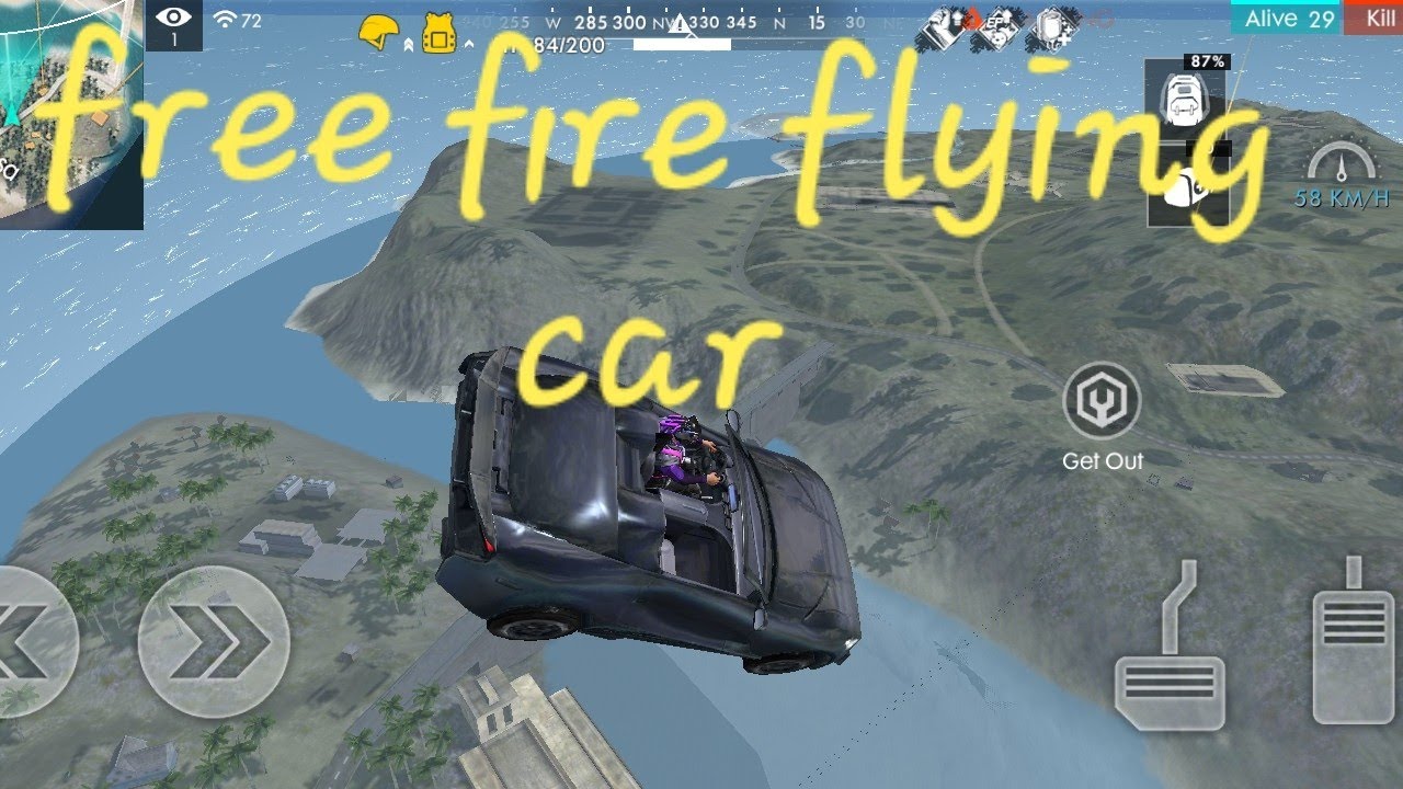 Free Fire New Bug Flying Car | New Tips & Tricks